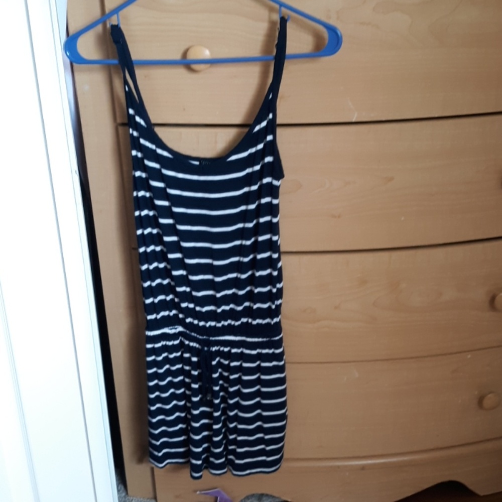 Striped romper